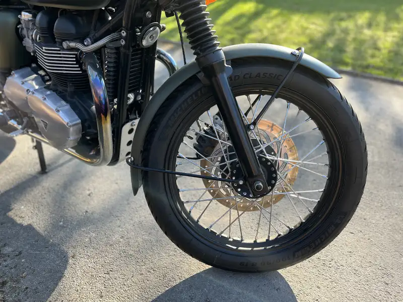 2012 Triumph T100 Bonneville Steve McQueen Edition 865cc-Sold