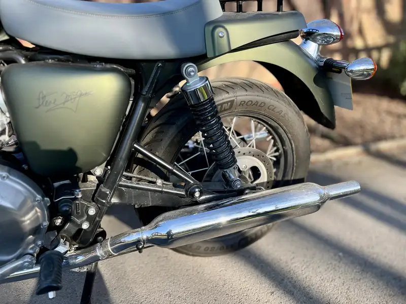 2012 Triumph T100 Bonneville Steve McQueen Edition 865cc-Sold