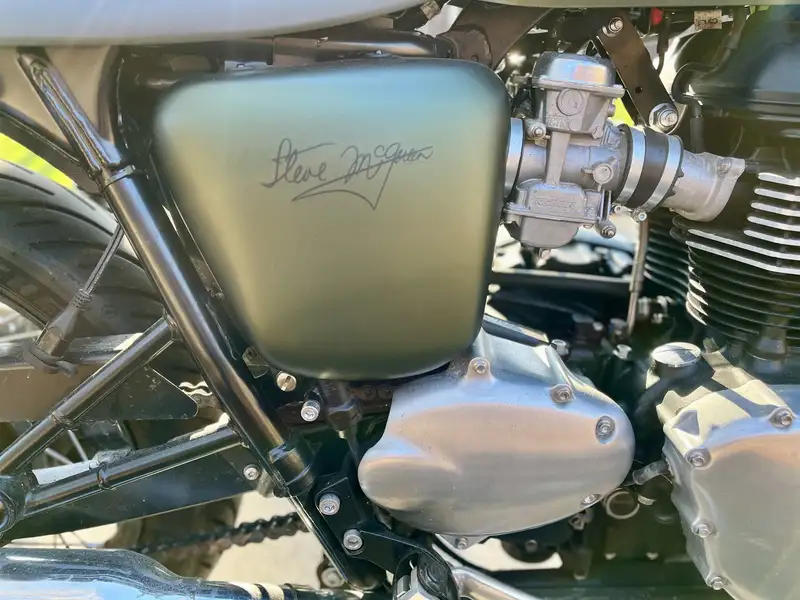 2012 Triumph T100 Bonneville Steve McQueen Edition 865cc-Sold