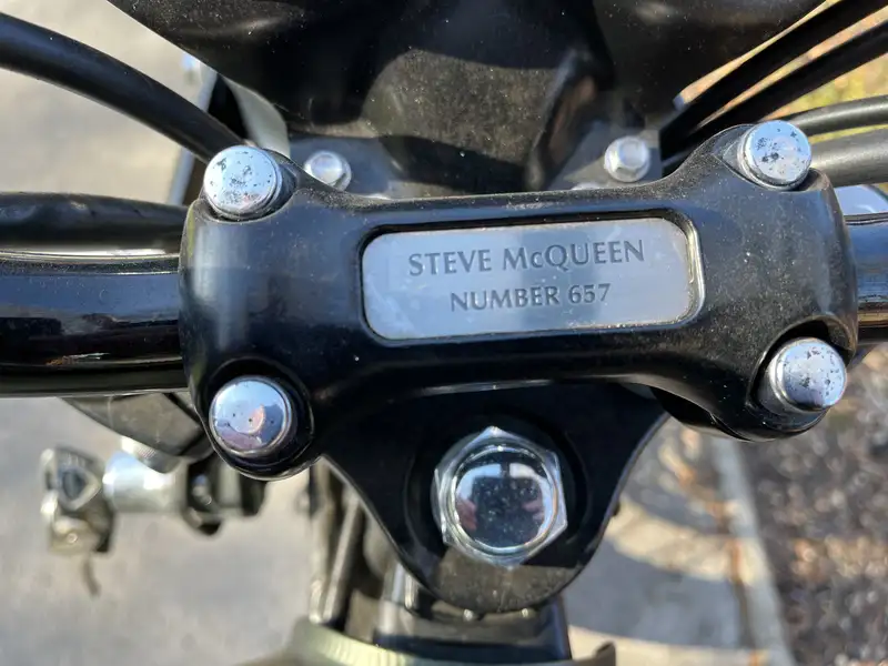 2012 Triumph T100 Bonneville Steve McQueen Edition 865cc-Sold