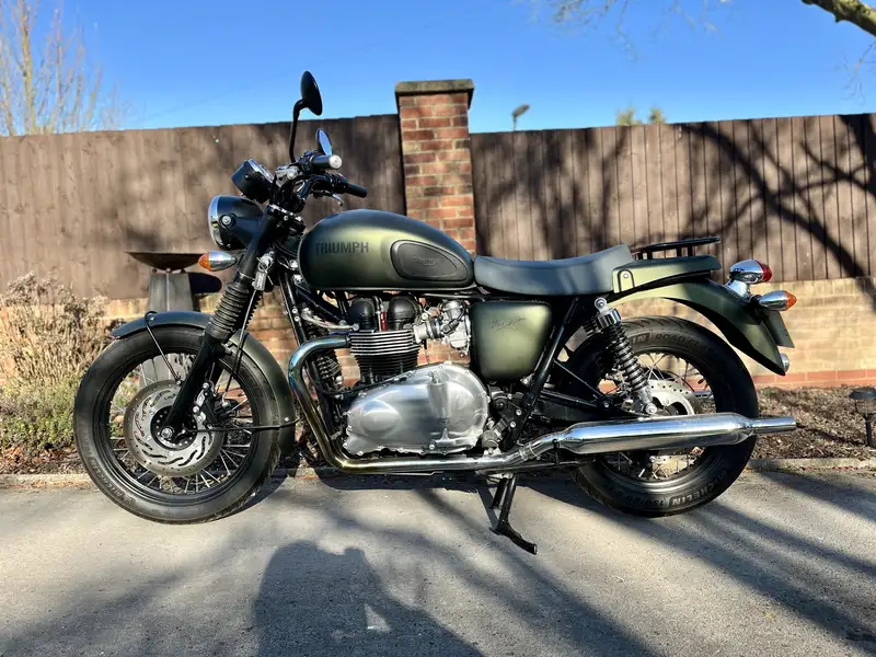 2012 Triumph T100 Bonneville Steve McQueen Edition 865cc-Sold