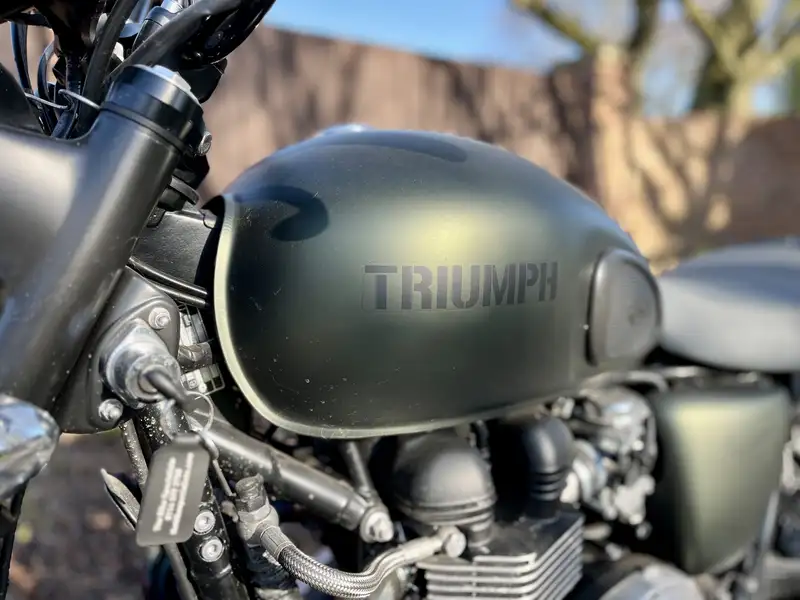 2012 Triumph T100 Bonneville Steve McQueen Edition 865cc-Sold