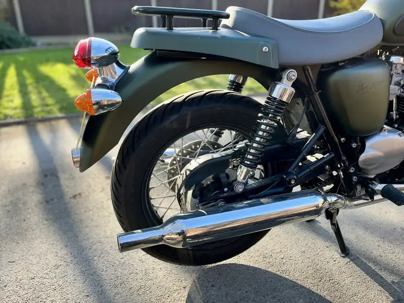 2012 Triumph T100 Bonneville Steve McQueen Edition 865cc-Sold