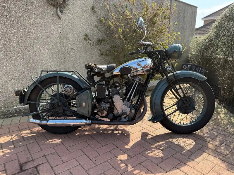 1930 BSA S30-13 De Luxe 'Sloper' 493cc-Sold
