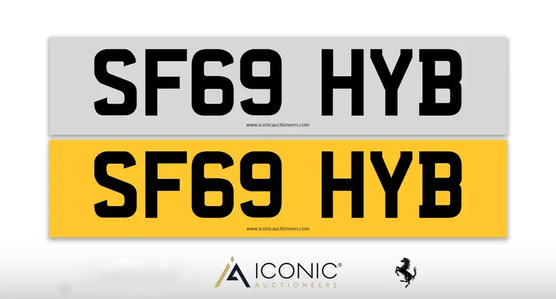 UK Registration Number SF69 HYB*-For Sale