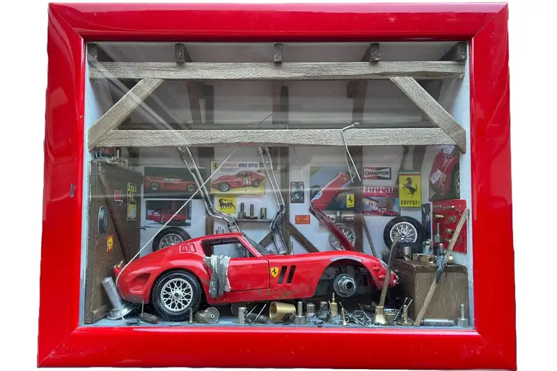 Ferrari 250 GTO Diorama-Sold