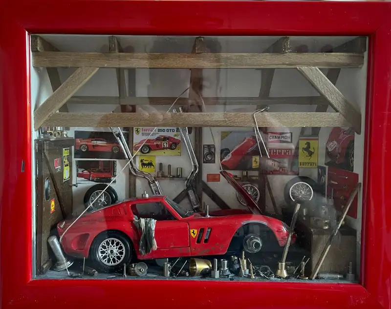 Ferrari 250 GTO Diorama-Sold