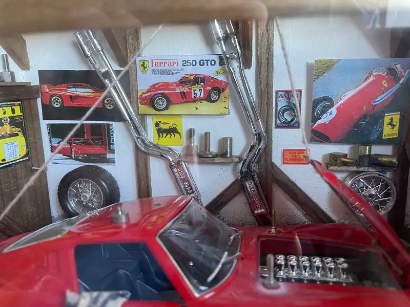 Ferrari 250 GTO Diorama-Sold