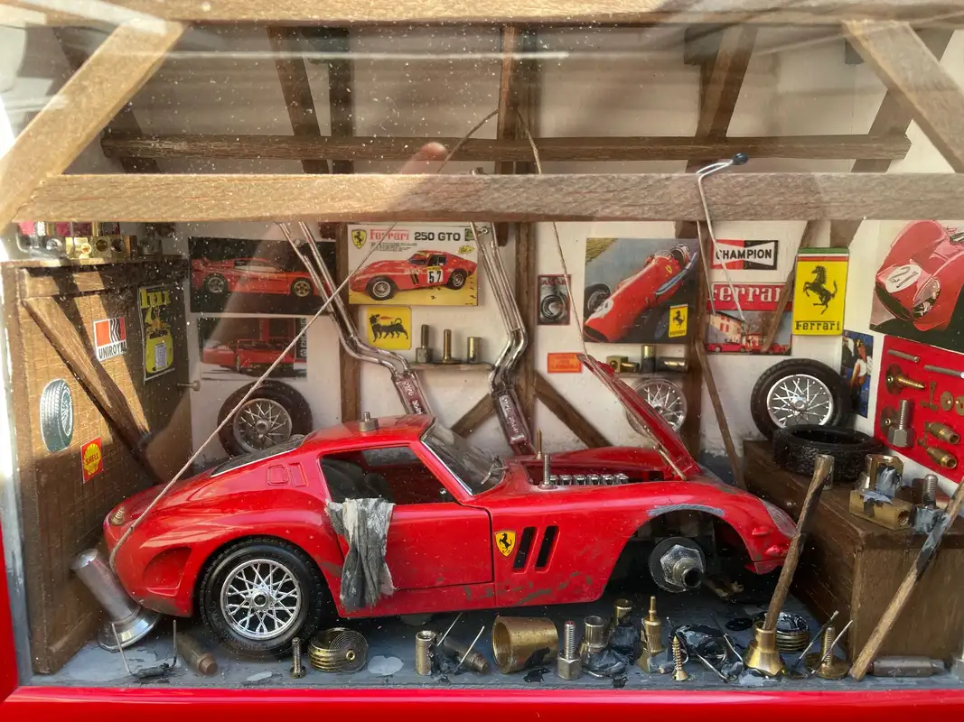 Ferrari 250 GTO Diorama-Sold