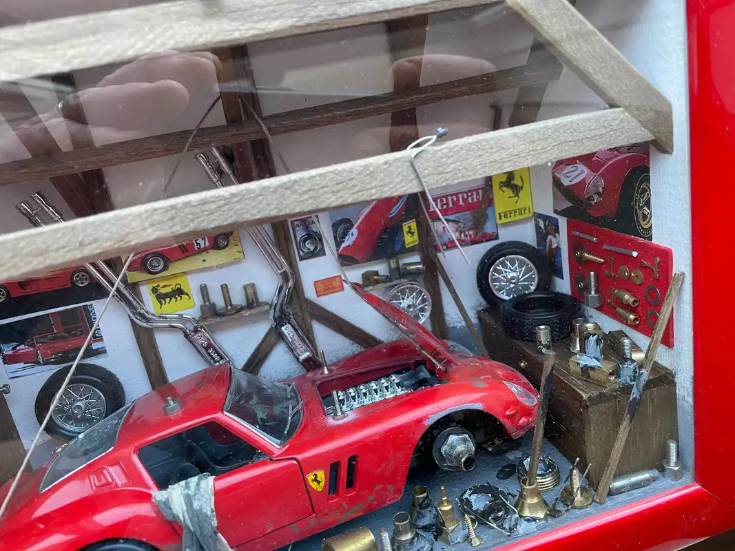 Ferrari 250 GTO Diorama-Sold