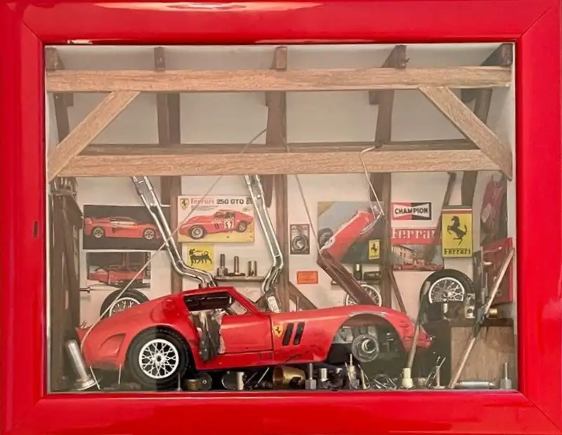 Ferrari 250 GTO Diorama-Sold