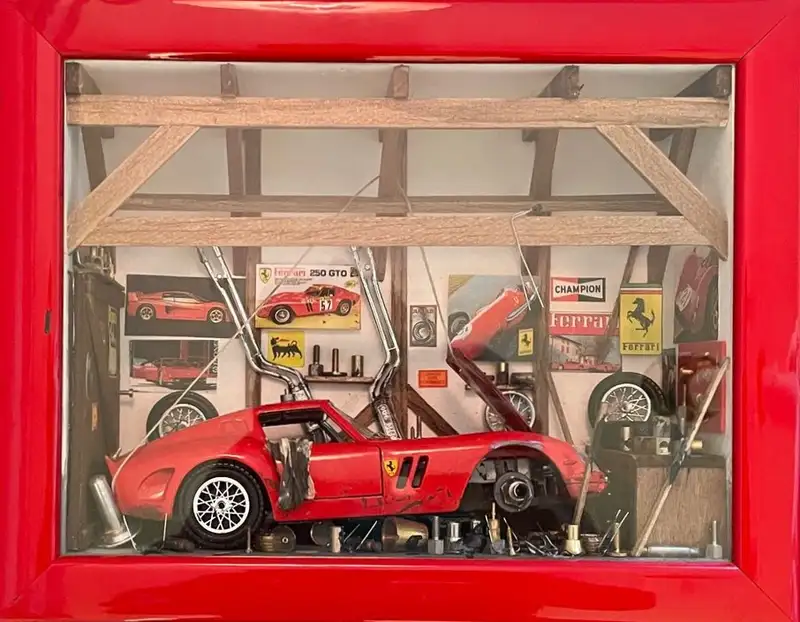 Ferrari 250 GTO Diorama-Sold