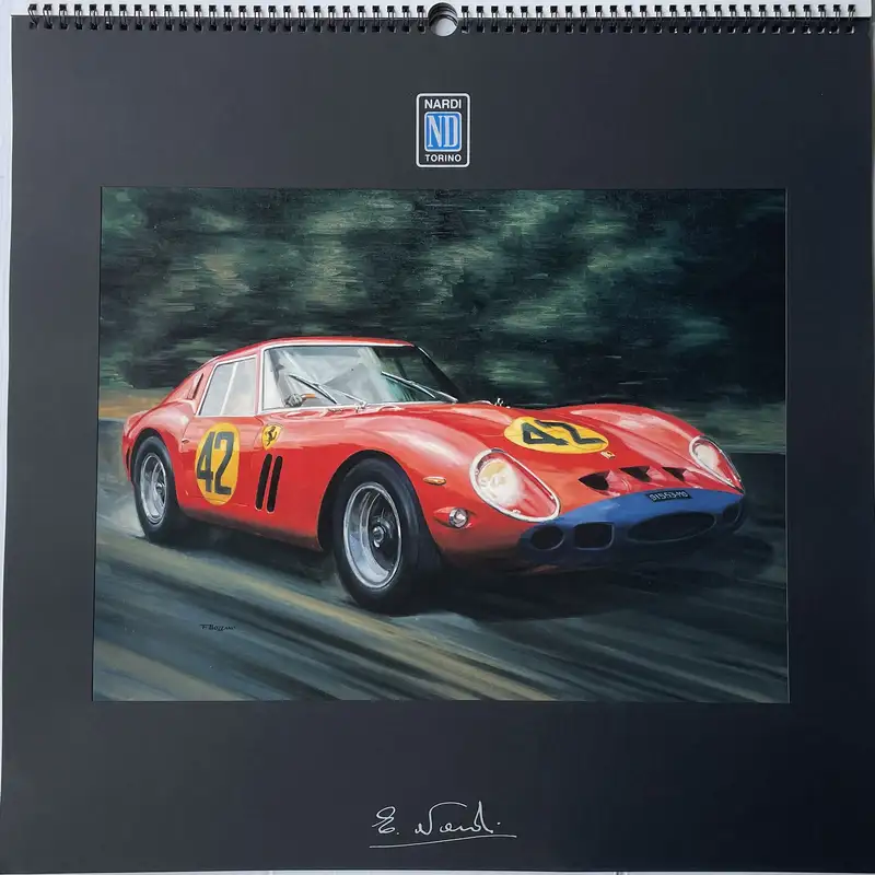A Selection of Ferrari Calendars Plus Penant-For Sale