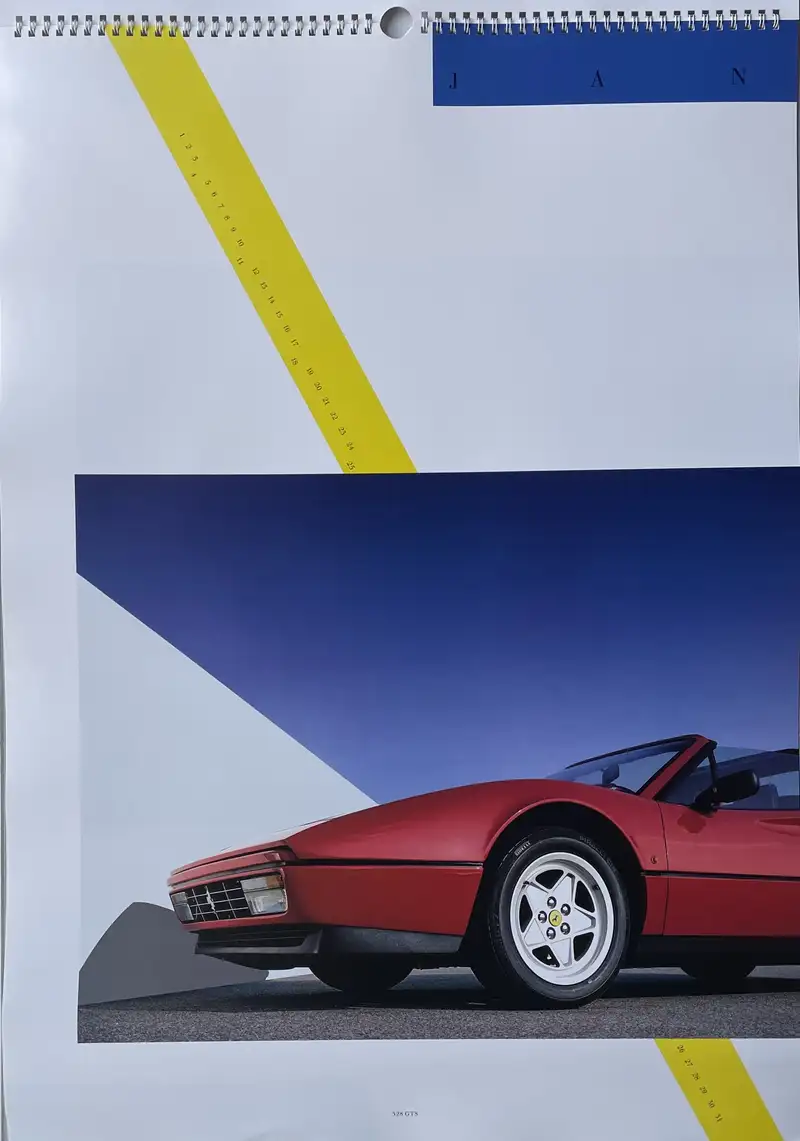 A Selection of Ferrari Calendars Plus Penant-For Sale