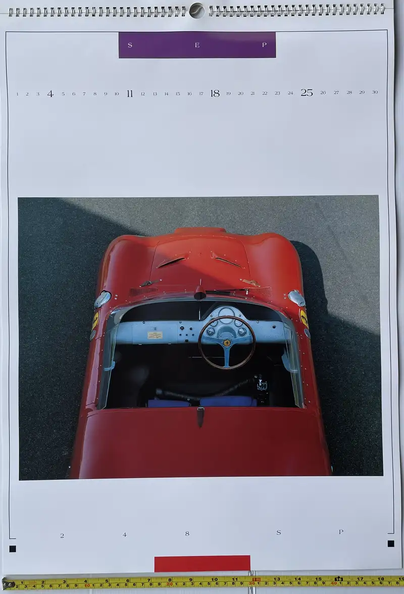 A Selection of Ferrari Calendars Plus Penant-For Sale