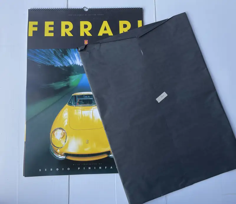 A Selection of Ferrari Calendars Plus Penant-For Sale