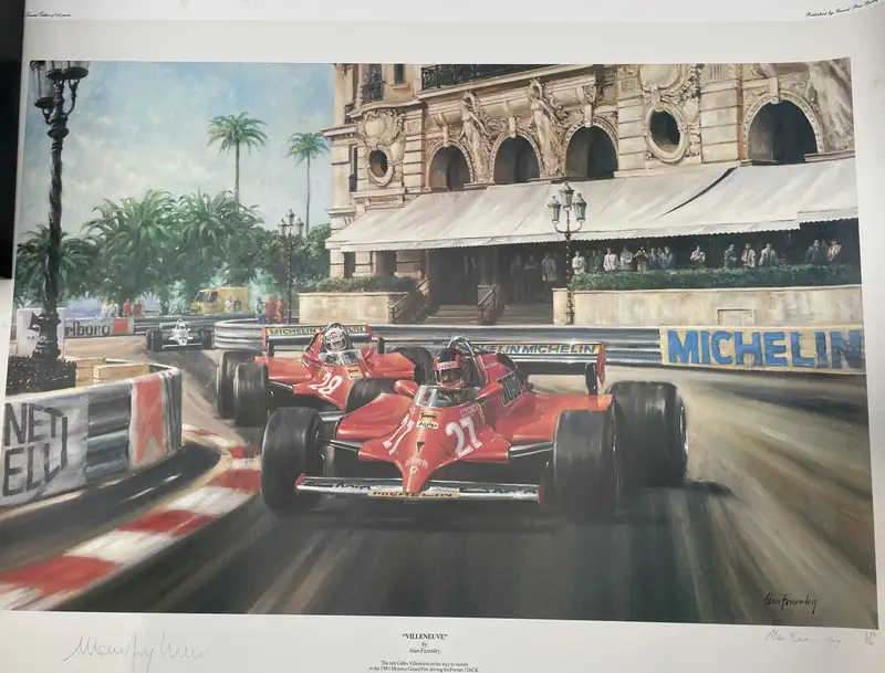 A Selection of Ferrari-Authorised High Quality Posters-For Sale
