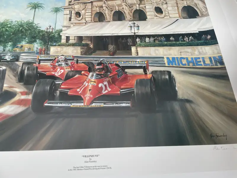 A Selection of Ferrari-Authorised High Quality Posters-For Sale