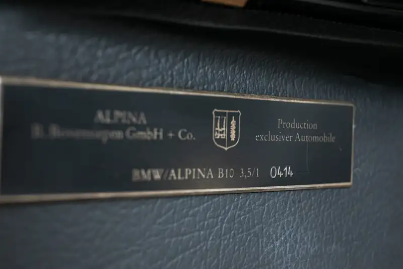 1991 BMW (E34) Alpina B10 3.5/1-Sold