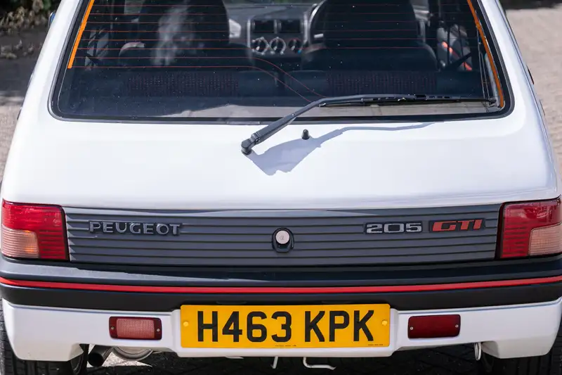 1990 Peugeot 205 GTI-Sold