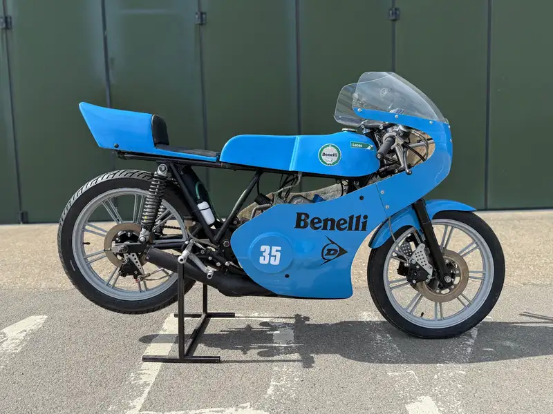 1980 Benelli 125 Twin Race Bike 125cc-Sold