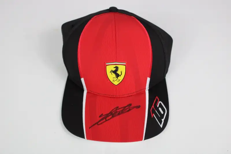 Charles LeClerc-Signed Ferrari Team-Issued Cap-Sold