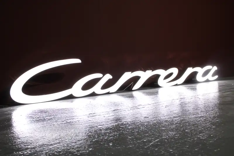Large 'Carrera' Illuminated Sign-Sold