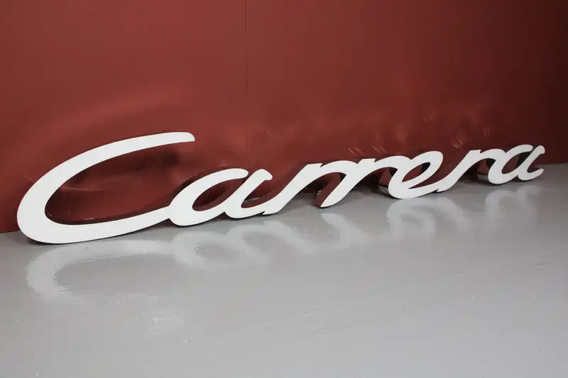 Large 'Carrera' Illuminated Sign-Sold