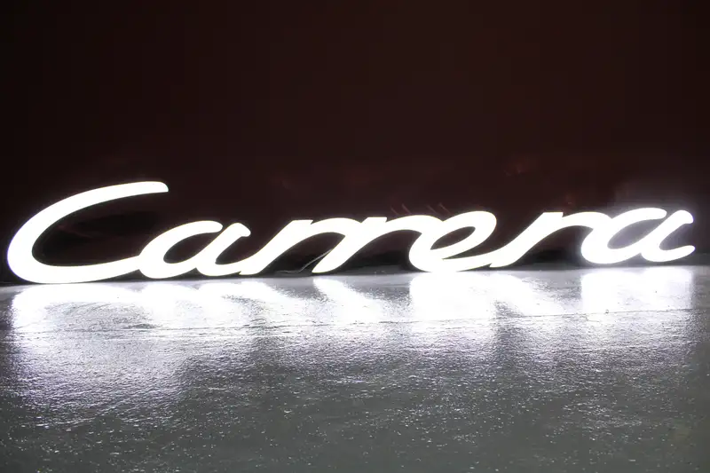 Large 'Carrera' Illuminated Sign-Sold