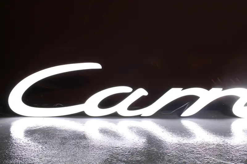 Large 'Carrera' Illuminated Sign-Sold