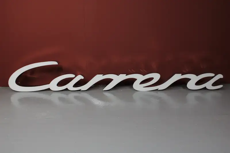 Large 'Carrera' Illuminated Sign-Sold
