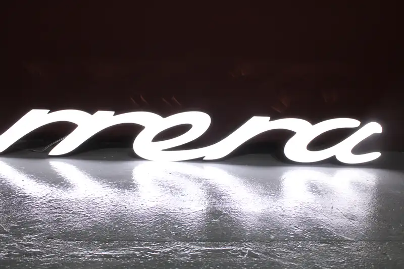 Large 'Carrera' Illuminated Sign-Sold