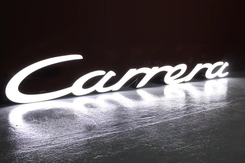 Large 'Carrera' Illuminated Sign-Sold