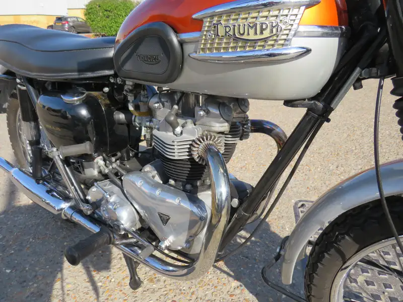 1960 Triumph T110 Tiger 649cc-Sold