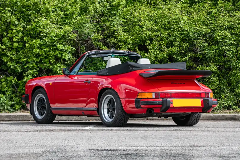 1989 Porsche 911 3.2-Litre Carrera Cabriolet G50-Sold