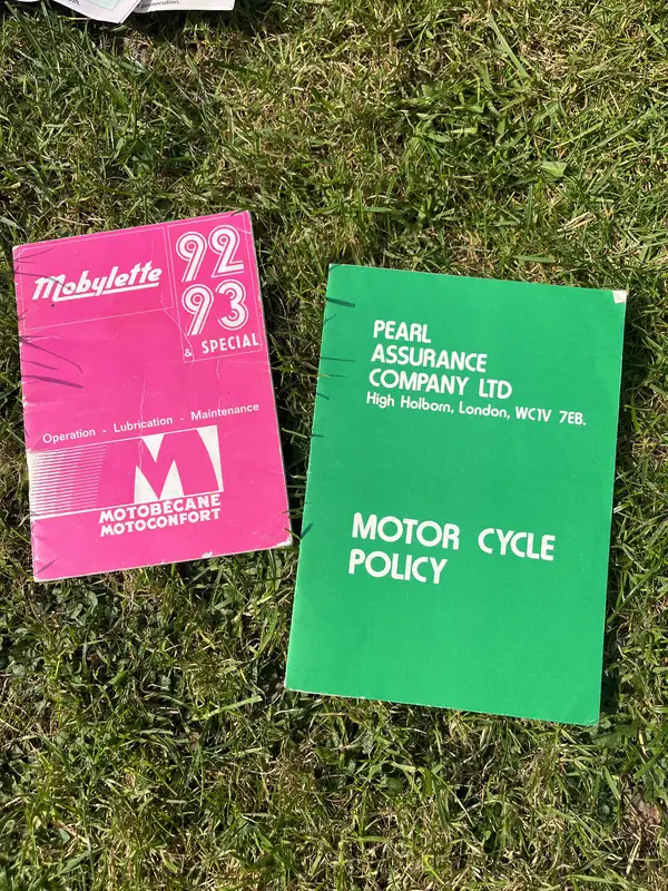 1969 Motobecane SP 93 Moped 49cc-For Sale