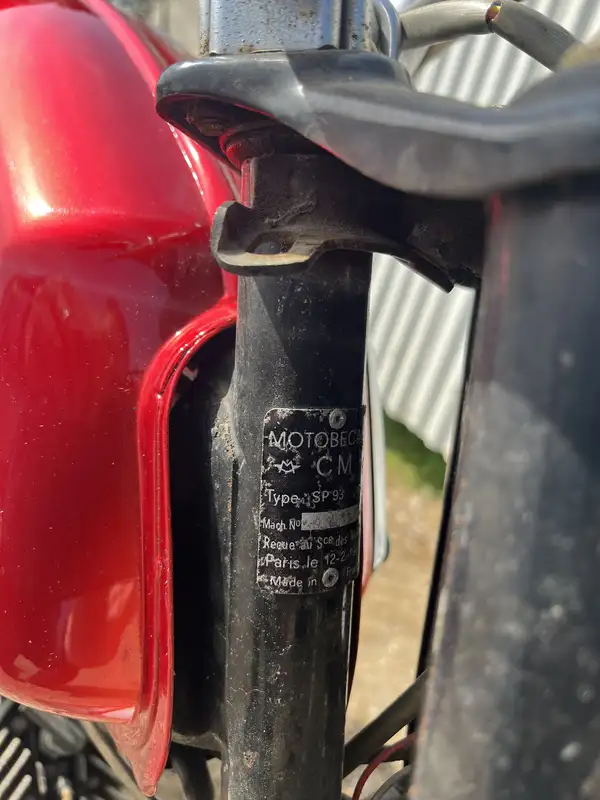 1969 Motobecane SP 93 Moped 49cc-For Sale