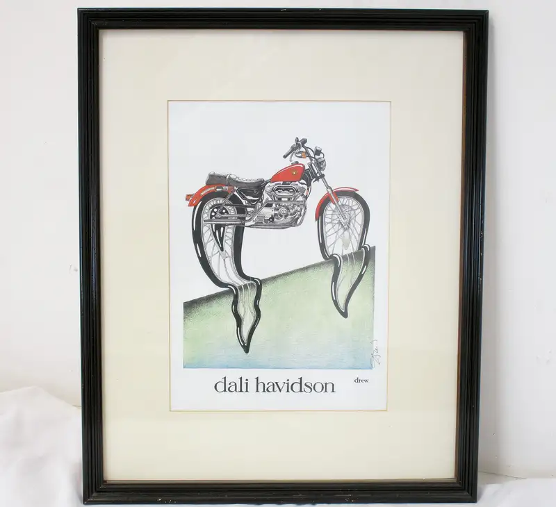  'Dali Havidson' Print. Signed by the Artist Simon Drew-Sold