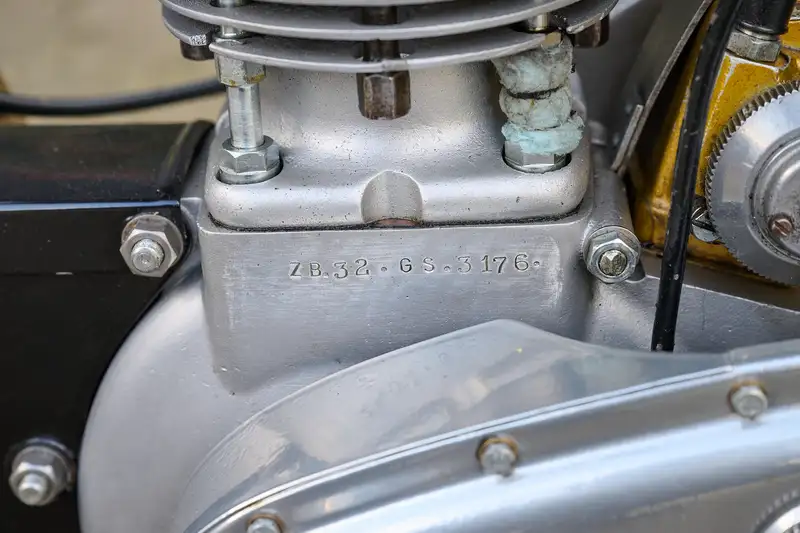 1951 BSA ZB32 Gold Star 348cc-Sold