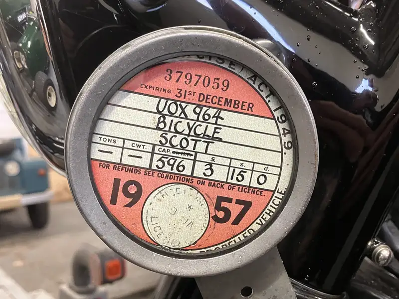 1957 Scott Squirrel 596cc-For Sale