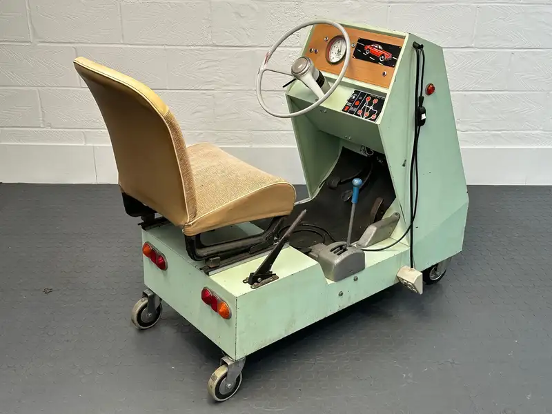 A Fascinating c.1950s/1960s Italian Driving School Simulator-Sold