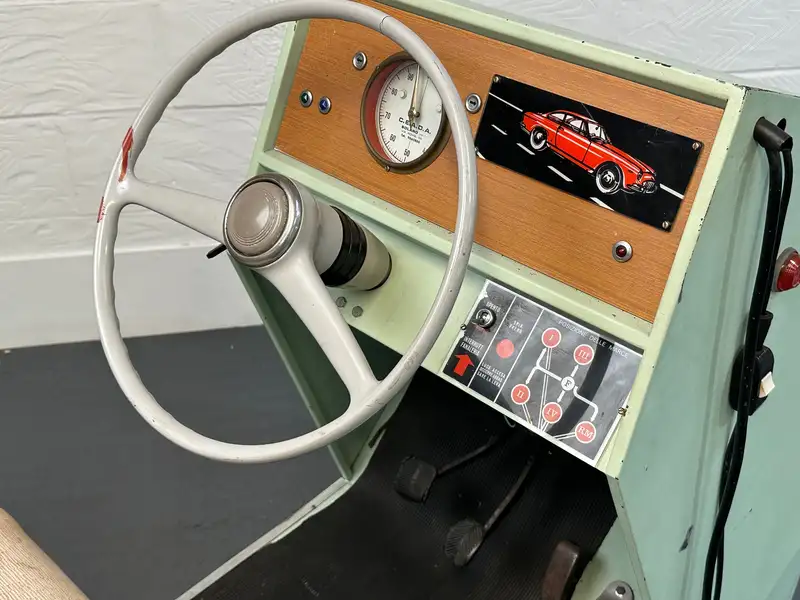 A Fascinating c.1950s/1960s Italian Driving School Simulator-Sold