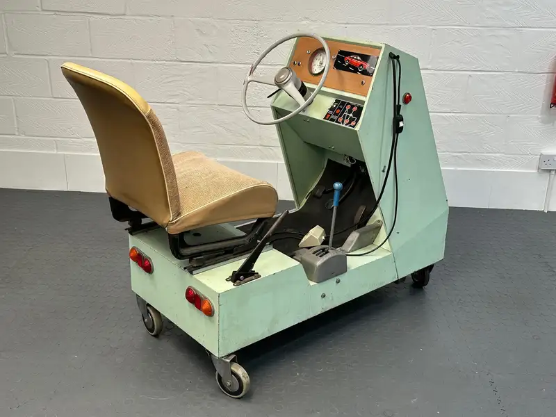 A Fascinating c.1950s/1960s Italian Driving School Simulator-Sold