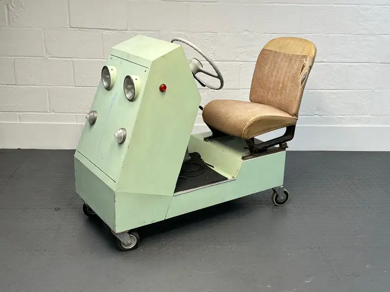 A Fascinating c.1950s/1960s Italian Driving School Simulator-Sold