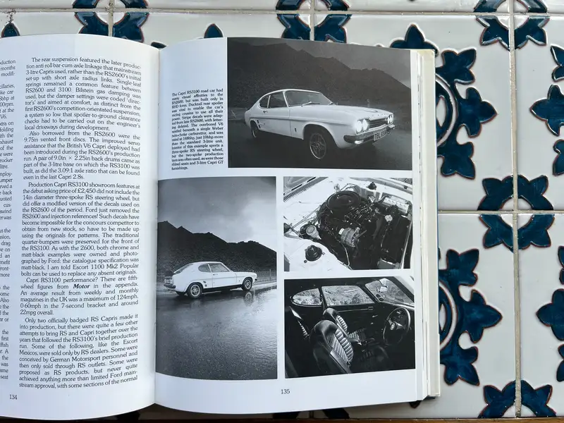 1974 Ford Capri RS3100-Sold