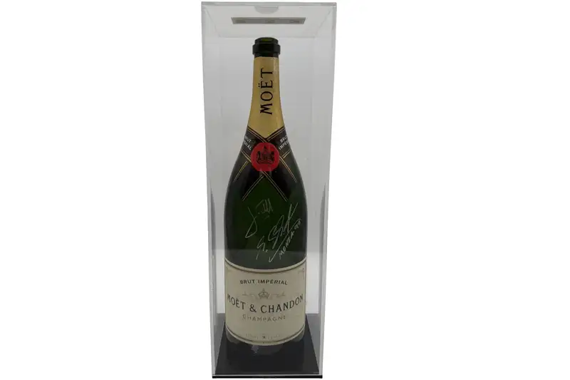 Michael Schumacher-Signed Italian Grand Prix 1998 Champagne -Sold