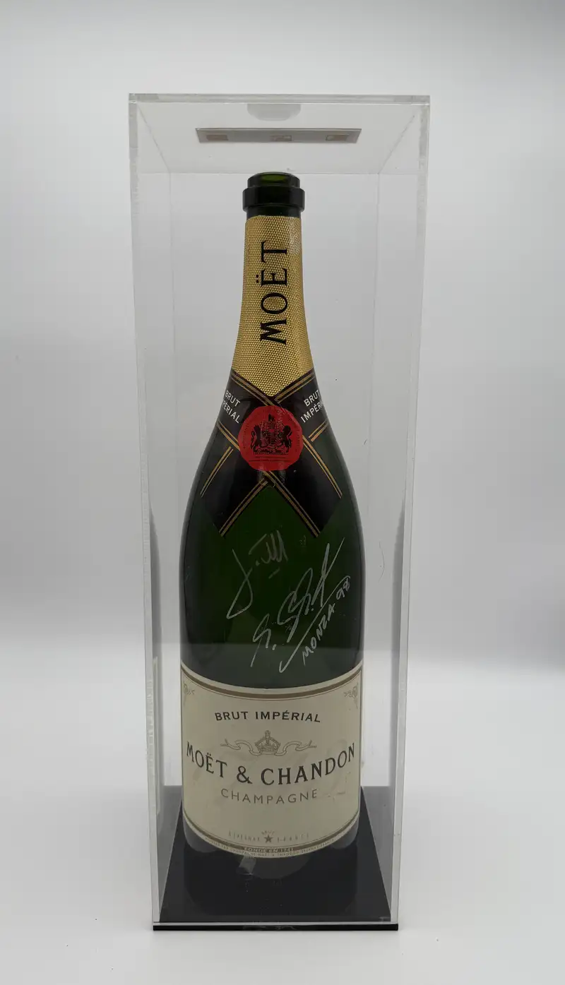 Michael Schumacher-Signed Italian Grand Prix 1998 Champagne -Sold