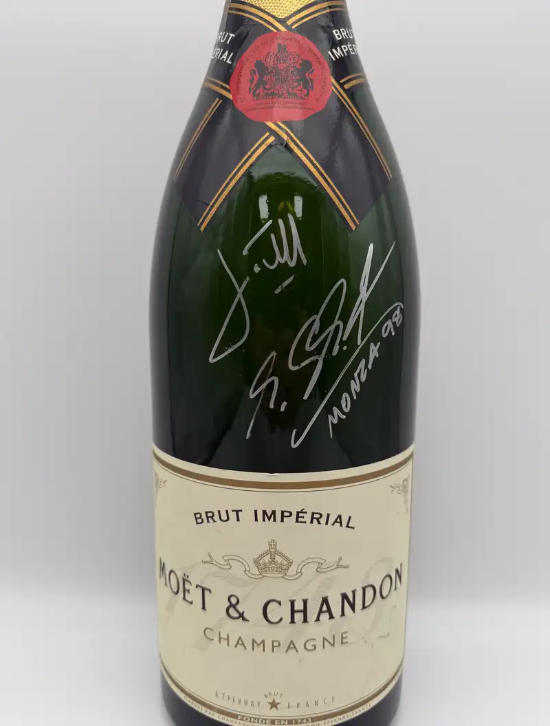 Michael Schumacher-Signed Italian Grand Prix 1998 Champagne -Sold