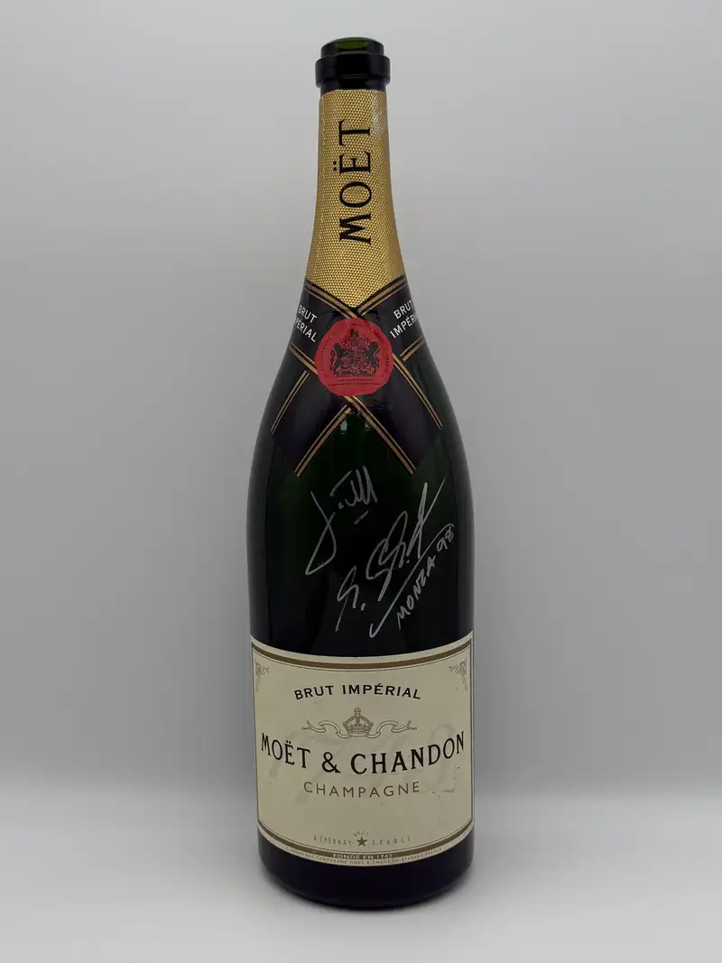 Michael Schumacher-Signed Italian Grand Prix 1998 Champagne -Sold