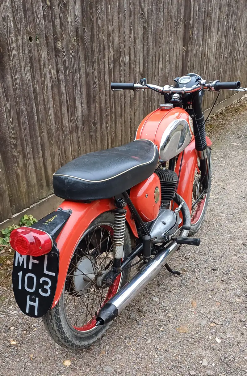 1970 BSA B175 Bantam 173cc-Sold